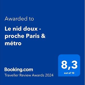 维勒瑞夫Le Nid Doux - Proche Paris & Metro公寓 Exterior photo