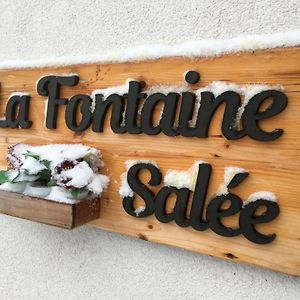 La Fontaine Salee-Home Shanti-沙斯特雷 Exterior photo