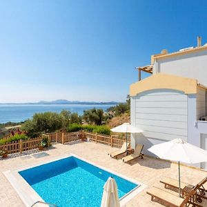Corfu Sea View Villa - Alya 巴尔巴蒂 Exterior photo