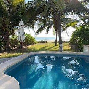 Casa Mana: Beachfront Home W/Pool On Playa Blanca 锡瓦塔塔内霍 Exterior photo