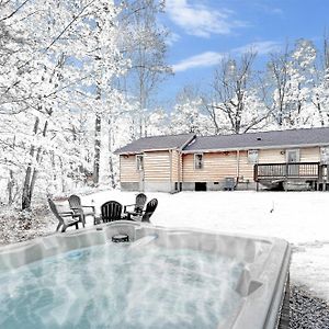 Pocono Mountains! Stream Front With A Hot Tub, Game Rm, Firepit, Trout Stream And More 坦纳斯维尔 Exterior photo