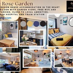 The Rose Garden - House In The Heart Of Basildon By Artisan Stays I Free Parking I Weekly & Monthly Stay Offer I Sleeps 6 巴塞尔顿 Exterior photo