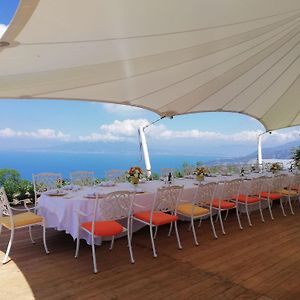 Elegant Sorrento Coast Villa With Pool And Tennis Court 马萨鲁布朗斯 Exterior photo