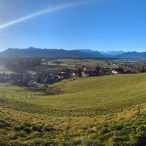 Liboria I Traumhafte Ferienwohnung In Aidling Am Riegsee Mit Atemberaubendem Panoramablick! Exterior photo