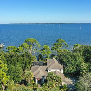 Florida Space Coast Waterfront Retreat 可可安 Exterior photo