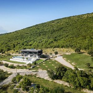 Luxury Exclusive Villa Panoramica Near Labin - Rabac Only 2 Km From The Beach With Sea View And Wellness Koromačno Exterior photo