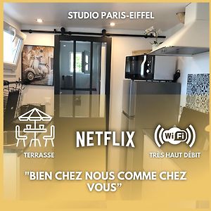 庞坦Paris-Eiffel, Bienvenue -Terrasse -Netflix公寓 Exterior photo