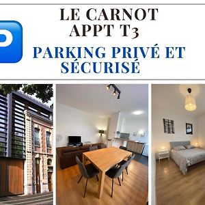 Le Carnot Appartement Avec 2 Chambres Separes Et Parking Privatif Et Securise 阿拉斯 Exterior photo