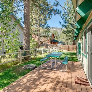 Rustic Lake Tahoe Cabin With Pool Table And Deck! 南太浩湖 Exterior photo
