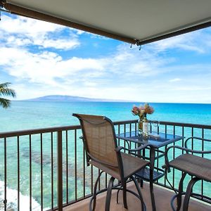 K B M Resorts- Hol-409 Gorgeous 2Bd, Ocean-Front, Wrap Around Balcony, Whale Watching 卡哈纳 Exterior photo