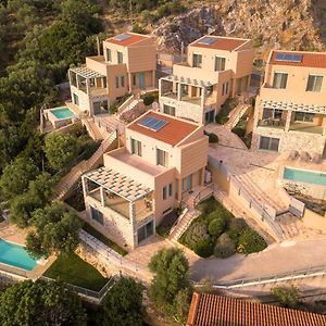 PlomariOuzo Panoramic Houses 1, With Private Pool别墅 Exterior photo