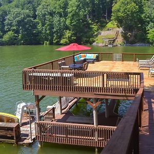 Smith Mountain Lake House With 2-Story Boat Dock! Moneta Exterior photo