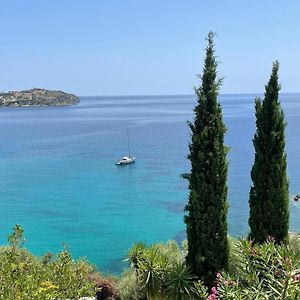 Villa Nafsika Stunning View On The Aegean Sea 阿约伊阿波斯托洛伊 Exterior photo