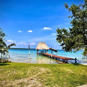 Cabana Con Muelle Privado En La Laguna De Bacalar 巴卡拉尔 Exterior photo