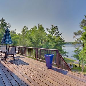 Bright Minong Vacation Rental On Little Sand Lake! Exterior photo