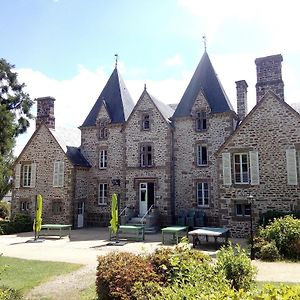 布尔格城堡酒店 Saint-Denis-de-Gastines Exterior photo