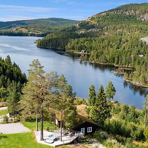 Libeli- Panoramaview Towards Gaustadtoppen- Jacuzzi Lona Exterior photo