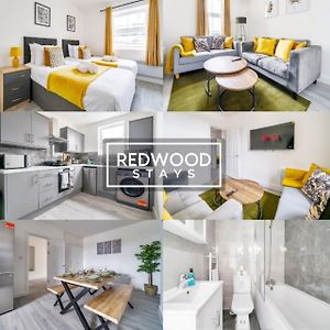 Brand New, 2 Bed 1 Bath, Modern Town Center Apartment, Free Wifi & Netflix By Redwood Stays 奥尔德肖特 Exterior photo