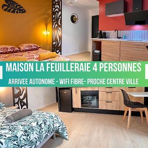Maison La Feuilleraie-4 Personnes-Standing Appart 丰特奈勒孔特 Exterior photo
