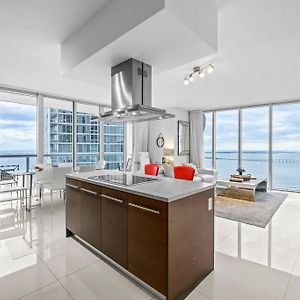 44Th Floor Corner 2 Bdr• Icon Brickell• Ocean View And Free Spa 迈阿密 Exterior photo