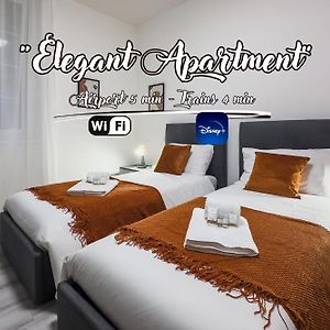 Elegant Apartment Airport 5Min • A/C • Disney+ 热那亚 Exterior photo