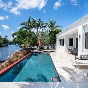 Villa St-Barth Waterfront W Htd Pool By Viac 劳德代尔堡 Exterior photo