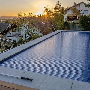 莱茵河畔威尔Luxurioses Haus Mit Pool, Nahe Schweizer Grenze别墅 Exterior photo