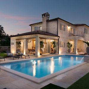 Luxuriose Villa Elena Exclusive Mit Privatem Pool Und Panoramablick Ladici Exterior photo