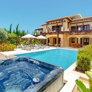 Luxury Villa Aj 06 With Private Heated Pool Paphos Exterior photo