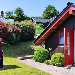 格吕克斯堡Fjordstuga别墅 Exterior photo