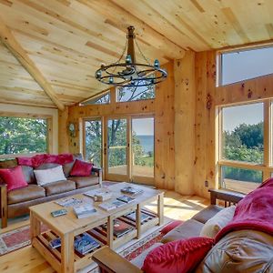 Idyllic Sturgeon Bay Cabin With Fire Pit And View别墅 Exterior photo