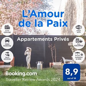 L'Amour De La Paix - Centre-Ville - Jardin - Tv65"Primevideo - Gere Par Presta-Zen'Services 默兹河畔凡尔登 Exterior photo