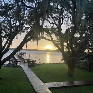 Stunning Waterfront View Home-Private Dock, Beach Beaufort Exterior photo