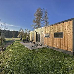 Feriendorf Seeblick - Tiny Chalets Direkt Am See 纽保沃姆瓦尔德 Exterior photo