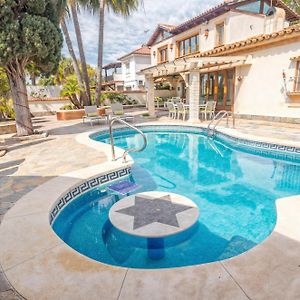 Villa Luna- Pool With Jacuzzi By The Beach 埃斯特波纳 Exterior photo