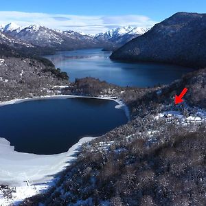 Casa En Lago Hermoso Sobre Laguna Pudu Con Muelle Privado San Martín de los Andes Exterior photo