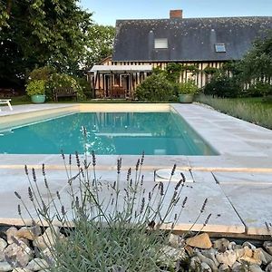 Maison Normande + Piscine Chauffee - 9 Personnes Vatteville Exterior photo