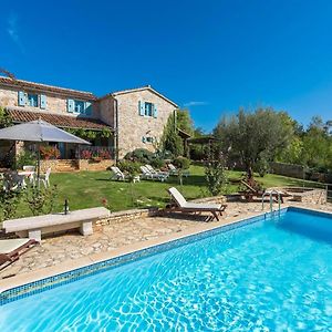 Rustic Villa Giselle With Pool In Vizinada Crklada Exterior photo