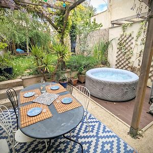 Maison Paisible Jardin & Jacuzzi A 500M De Paris 庞坦 Exterior photo