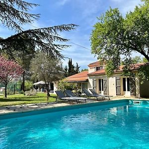 Villa Des Trois Pins - Piscine, Climatisation, Petanque Et Tennis 罗塞特 Exterior photo