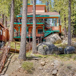 Waterfront Truckee Cabin On Donner Lake! Exterior photo