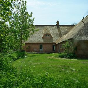 Sibyllenhof, Denkmalgeschutztes Reetdachanwesen In Ruhiger Alleinlage Garding-Kirchspiel Exterior photo