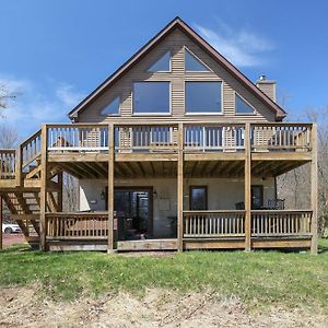 Lake View Chalet By Avantstay Lake Access Deck Albrightsville Exterior photo