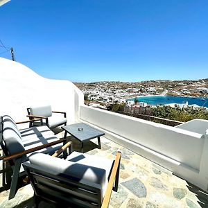 奥诺斯Modern Cycladic Sea View House别墅 Exterior photo