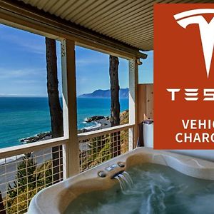 Amazing Oceanview, Oceanfront! By Oceanviewhottubs Shelter Cove, Ca Tesla Ev Station公寓 Exterior photo