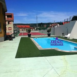 Apart Con Playa, Piscina Y Pista De Tenis Palmeira Exterior photo