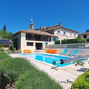 Maison Avec Grange & Piscine Vue Sur Les Pyrenees Puymaurin Exterior photo