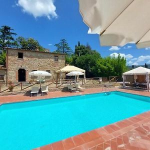 In Castiglion Fiorentino With Private Pool Exterior photo