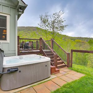 Pet-Friendly Boone Cabin With Mtn Views And Hot Tub!别墅 Exterior photo