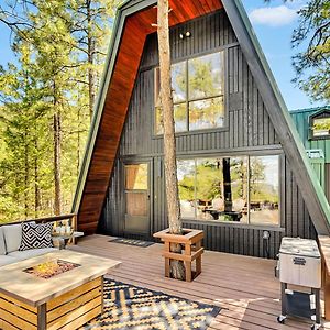 Green Roof A-Frame Endless Views Modern Cabin 普雷斯科特 Exterior photo